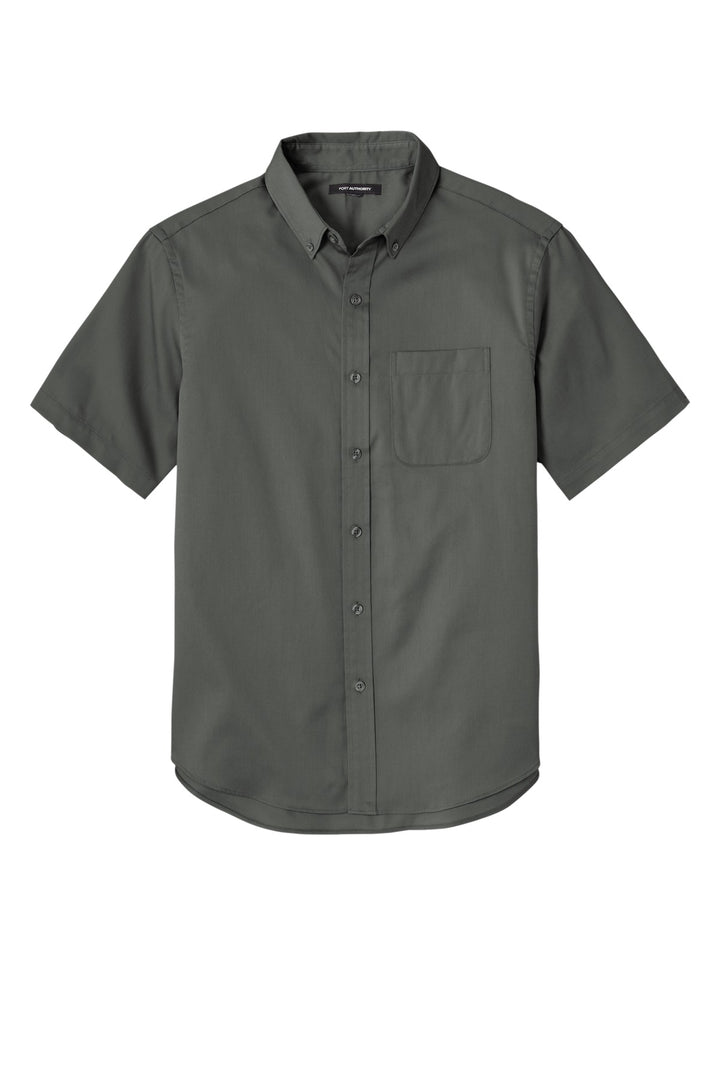 Port Authority Short Sleeve SuperPro React Twill Shirt. W809