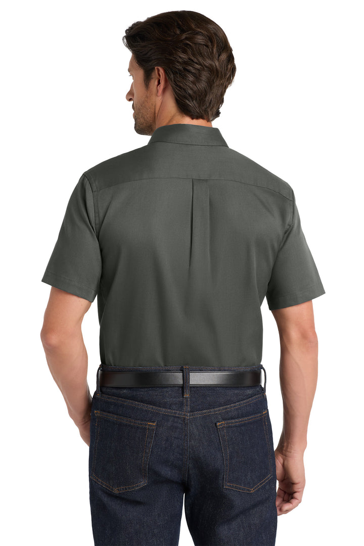 Port Authority Short Sleeve SuperPro React Twill Shirt. W809