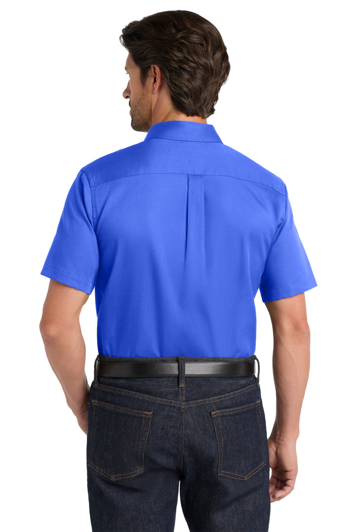 Port Authority Short Sleeve SuperPro React Twill Shirt. W809