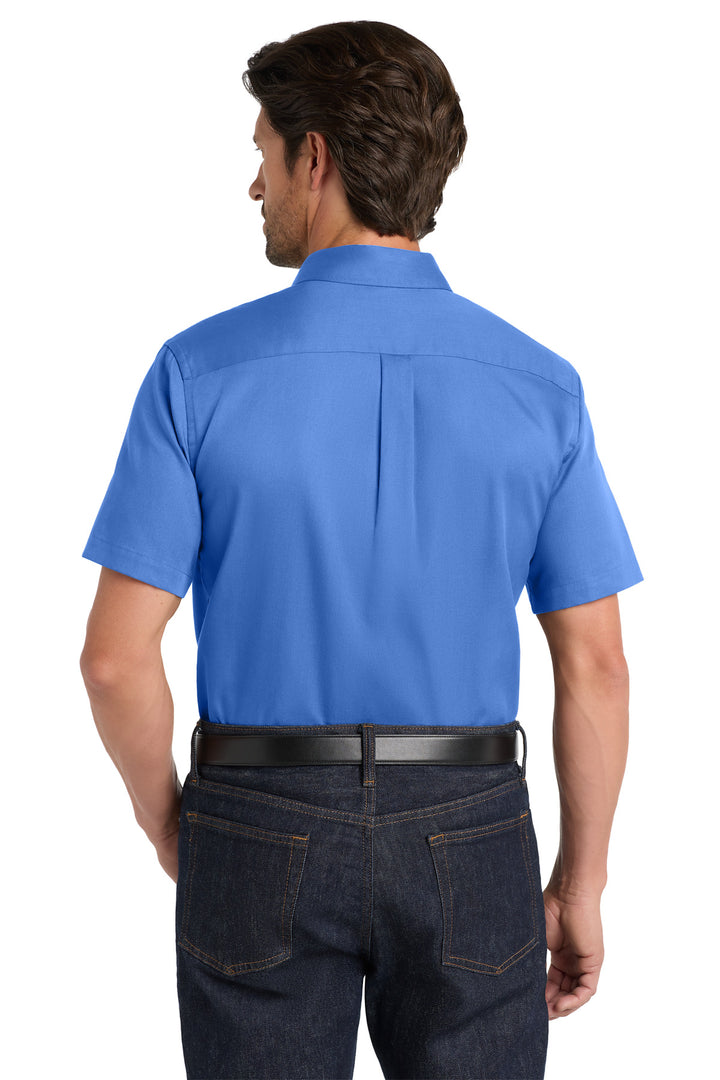Port Authority Short Sleeve SuperPro React Twill Shirt. W809