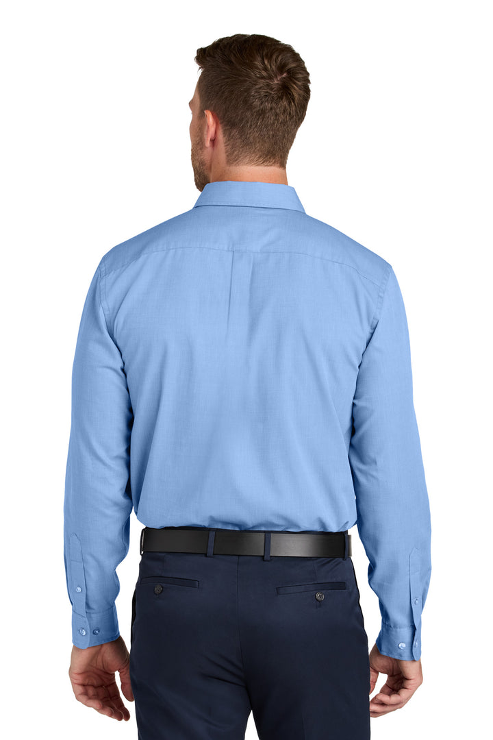 Port Authority Long Sleeve Nailhead Easy Care Shirt W816