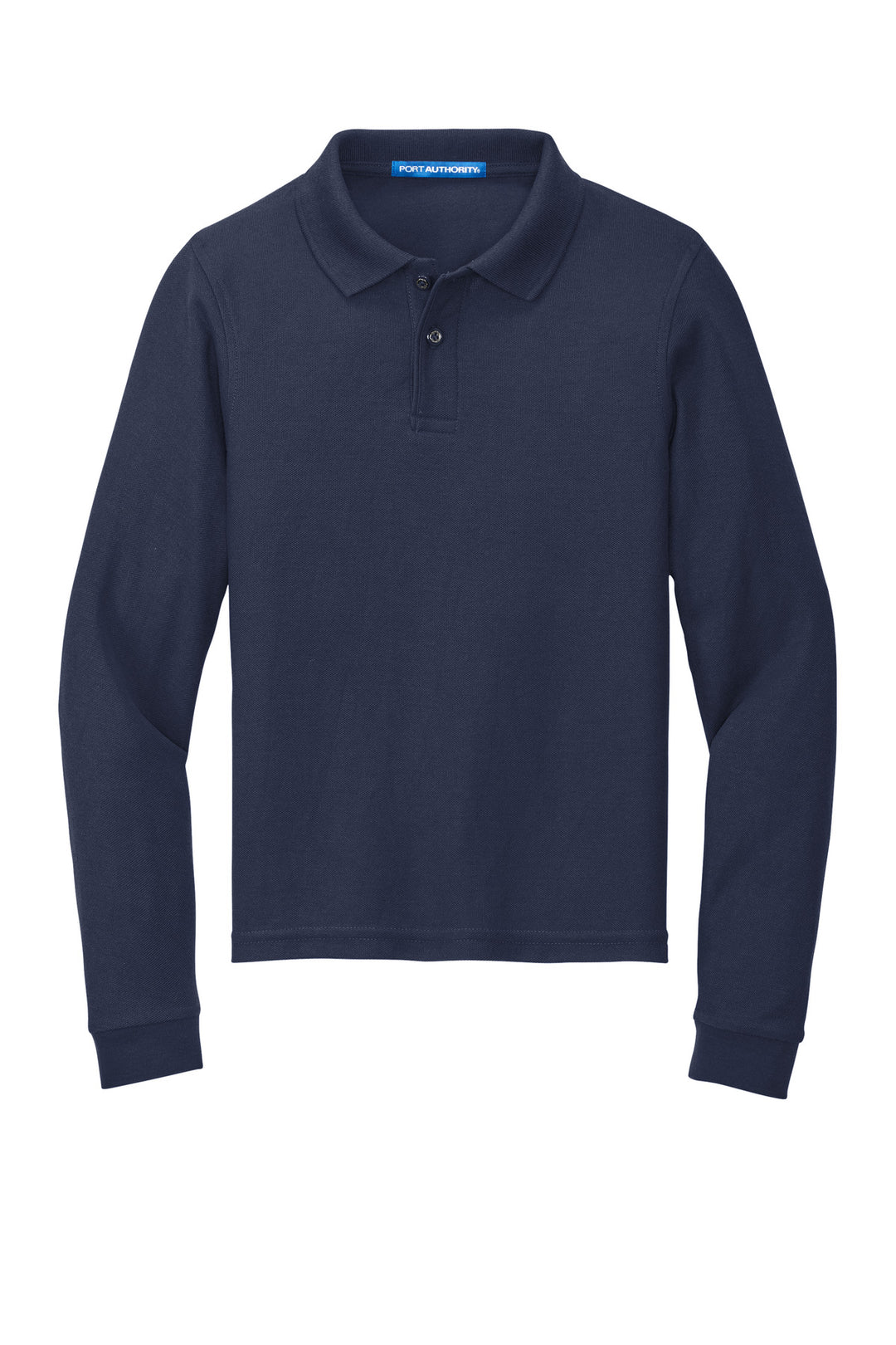 Port Authority Youth Long Sleeve Silk Touch Polo.  Y500LS