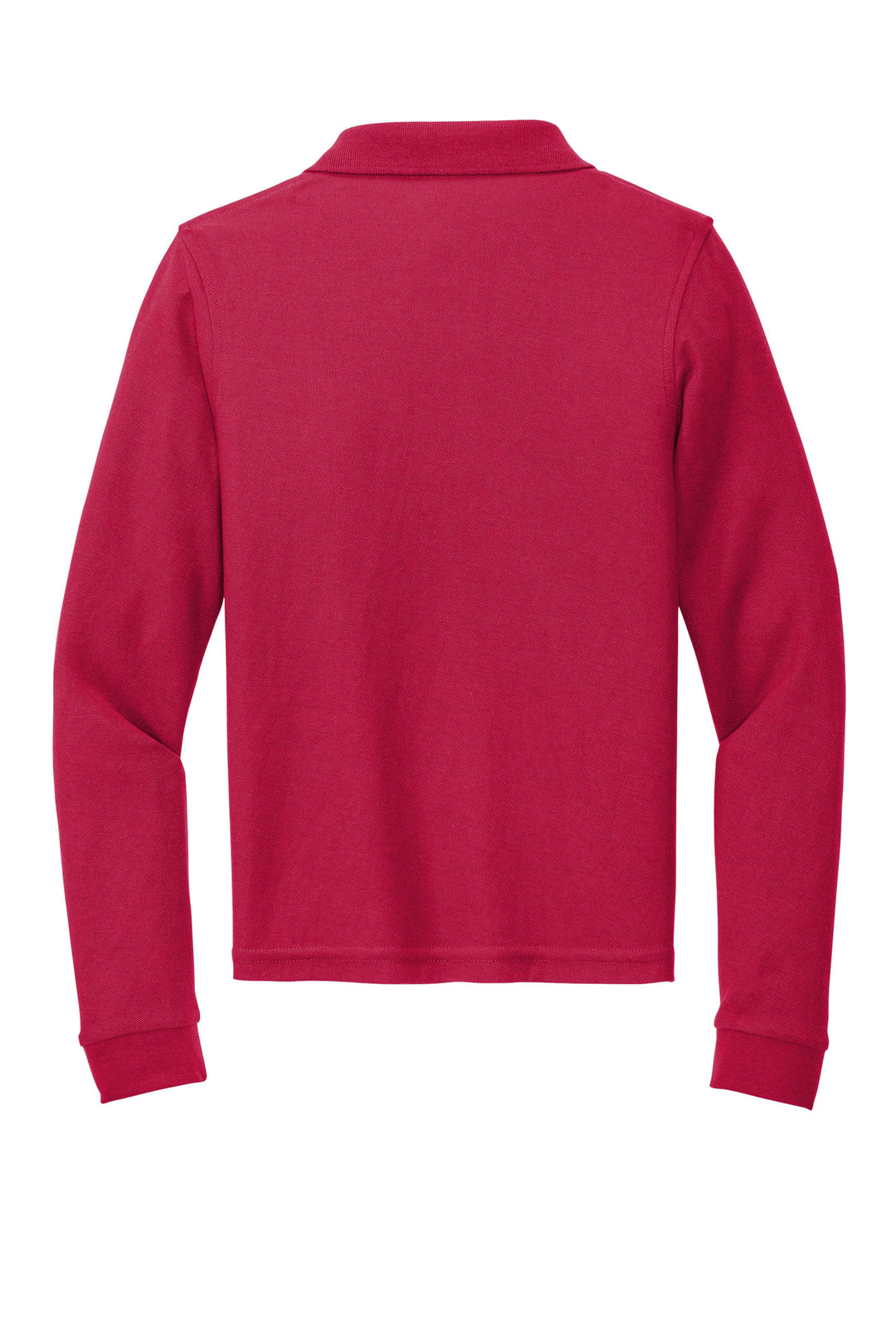 Port Authority Youth Long Sleeve Silk Touch Polo.  Y500LS