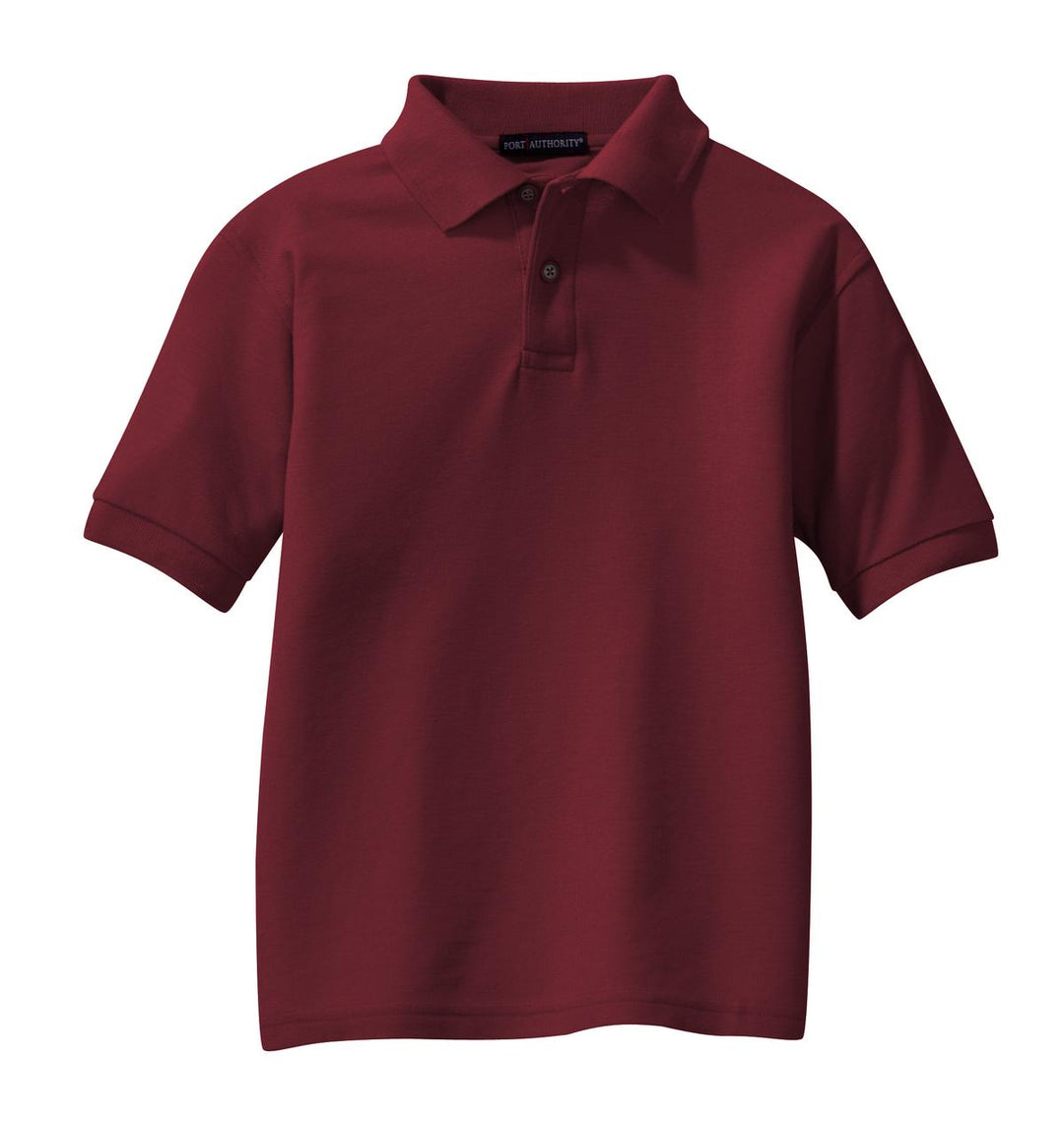 Port Authority Youth Silk Touch Polo.  Y500