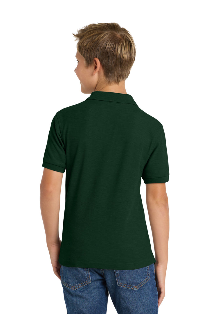 Port Authority Youth Silk Touch Polo.  Y500