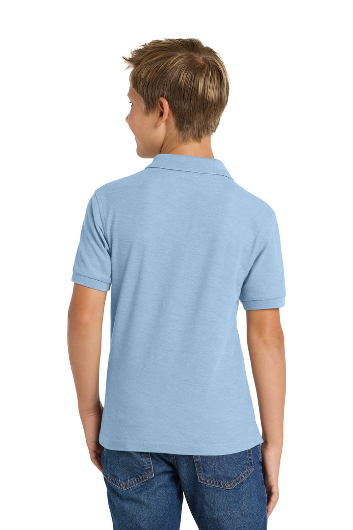 Port Authority Youth Silk Touch Polo.  Y500