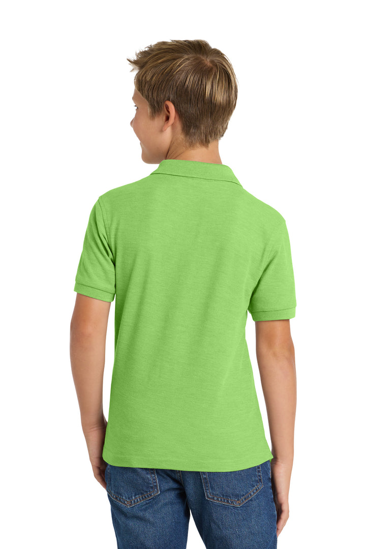 Port Authority Youth Silk Touch Polo.  Y500