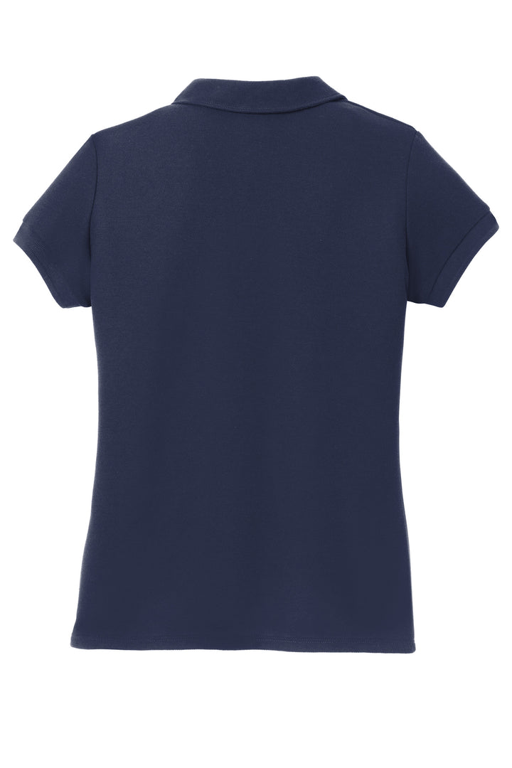 Port Authority Girls Silk Touch Peter Pan Collar Polo. YG503